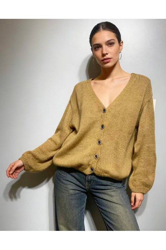 Gilets Femme Bleu ciel CORALINE 24501 Efashion Paris