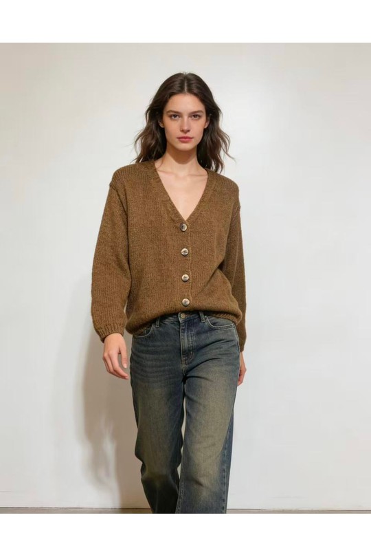 Gilets Femme Bleu ciel CORALINE 24501 Efashion Paris