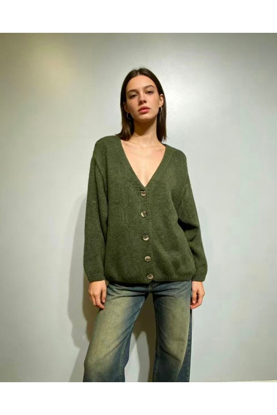 Gilets Femme Bleu ciel CORALINE 24501 Efashion Paris