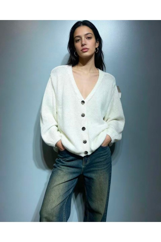 Gilets Femme Bleu ciel CORALINE 24501 Efashion Paris