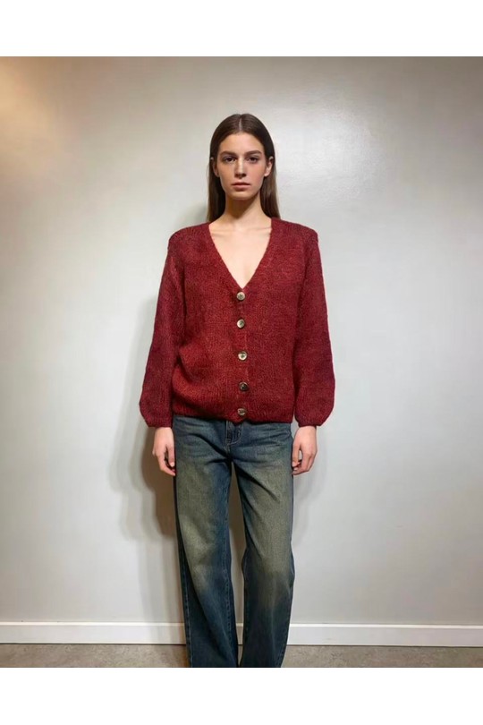 Gilets Femme Bleu ciel CORALINE 24501 Efashion Paris