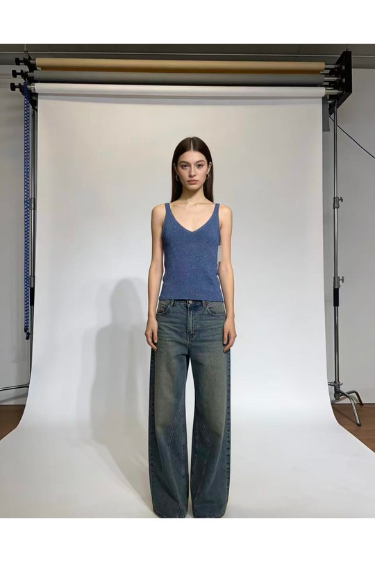 Canotte Donna Beige CORALINE 2430 Efashion Paris