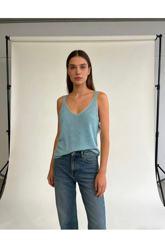 Canotte Donna Beige CORALINE 2430 Efashion Paris