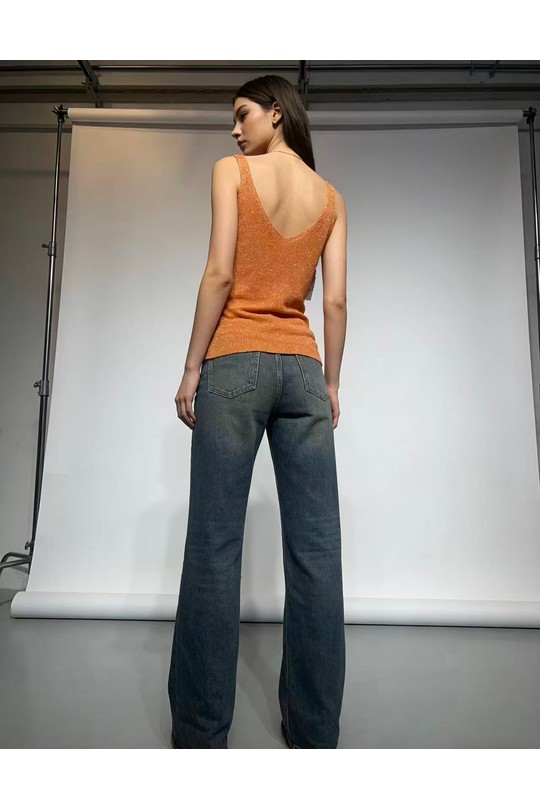 Canotte Donna Beige CORALINE 2430 Efashion Paris