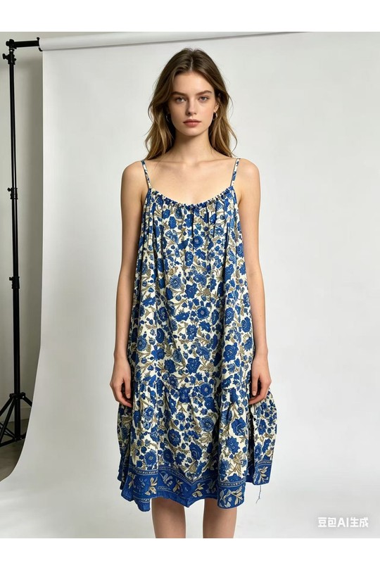 Robes courtes Femme Bleu ciel CORALINE 85807 Efashion Paris