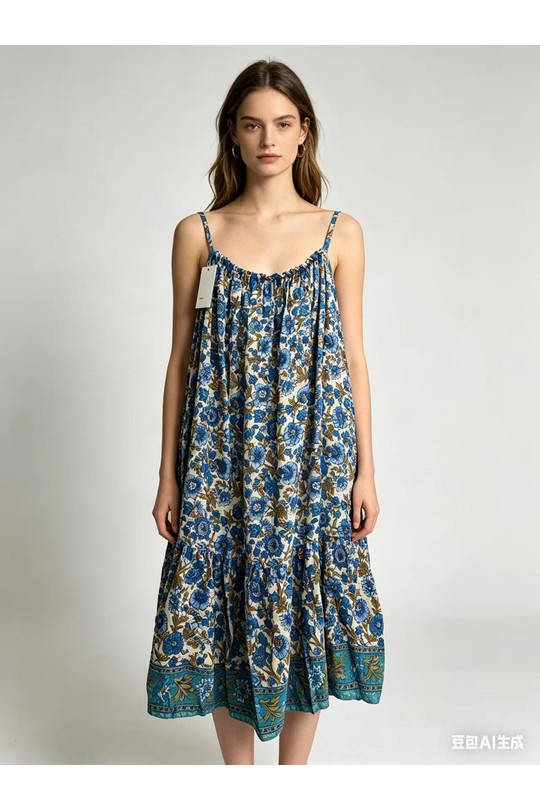 Robes courtes Femme Bleu ciel CORALINE 85807 Efashion Paris