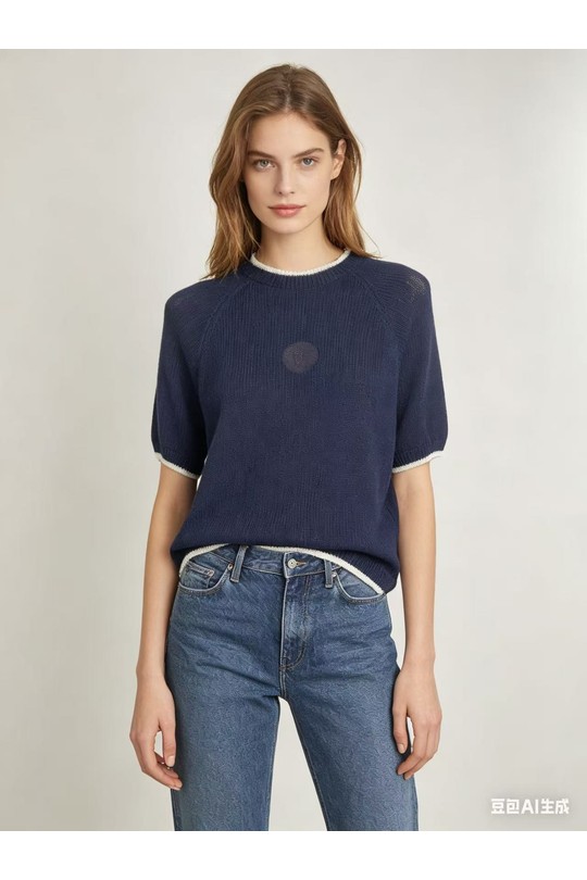 Maglioni Donna Turquoise CORALINE 8003-3 Efashion Paris