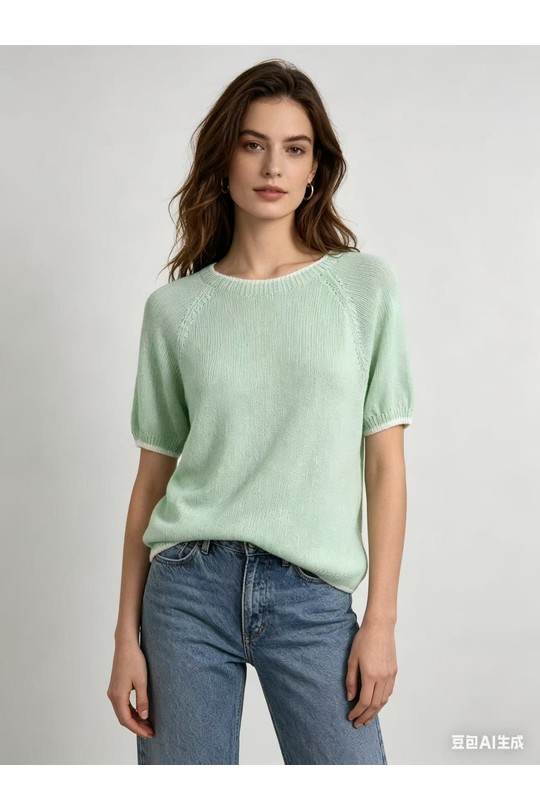 Maglioni Donna Turquoise CORALINE 8003-3 Efashion Paris