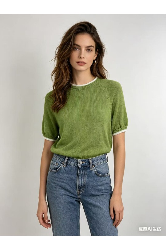 Maglioni Donna Turquoise CORALINE 8003-3 Efashion Paris