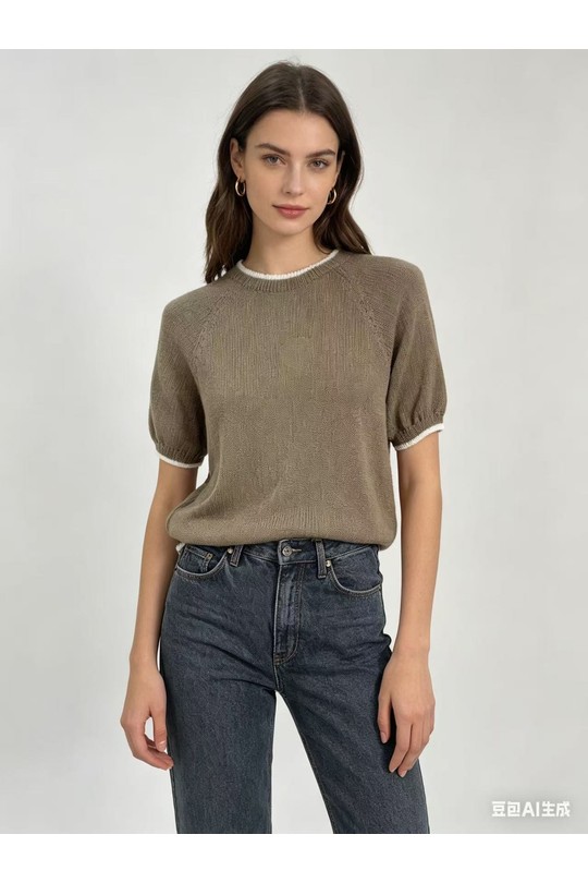 Maglioni Donna Turquoise CORALINE 8003-3 Efashion Paris