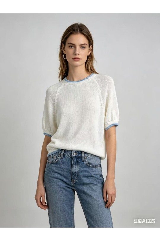 Maglioni Donna Turquoise CORALINE 8003-3 Efashion Paris