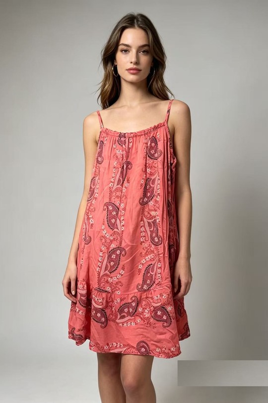 Short dresses Women Orange CORALINE 6118-3 Efashion Paris