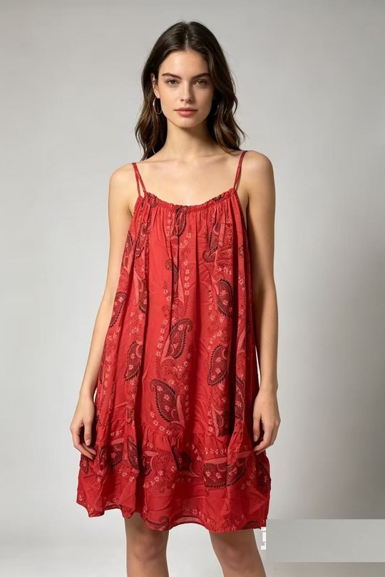 Short dresses Women Orange CORALINE 6118-3 Efashion Paris