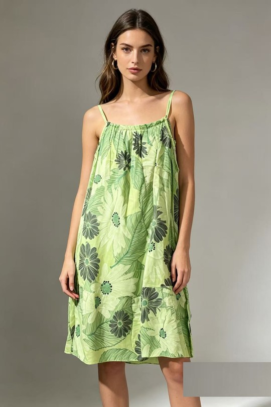 Short dresses Women Khaki CORALINE 6118-4 Efashion Paris