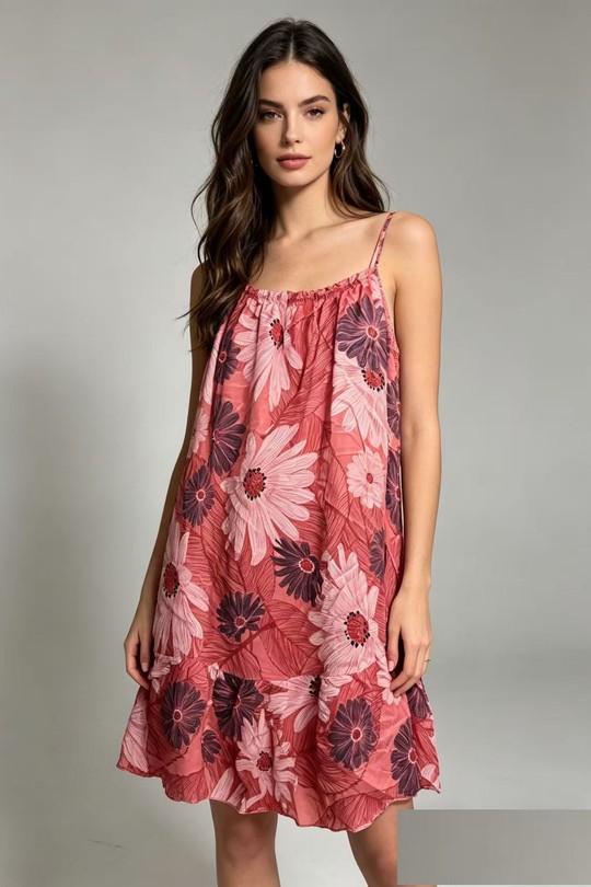 Short dresses Women Khaki CORALINE 6118-4 Efashion Paris