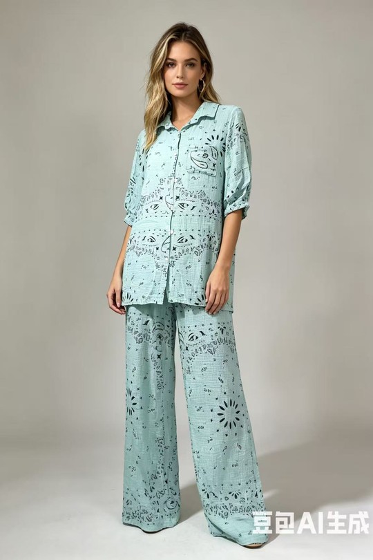 Ensembles Femme Kaki CORALINE 3397 Efashion Paris