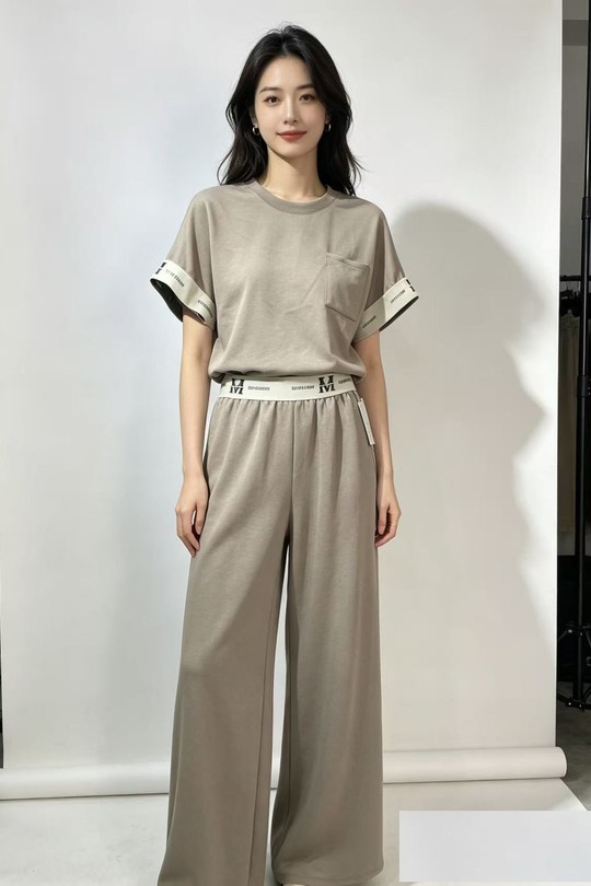 Ensembles Femme Beige CORALINE 13616 Efashion Paris