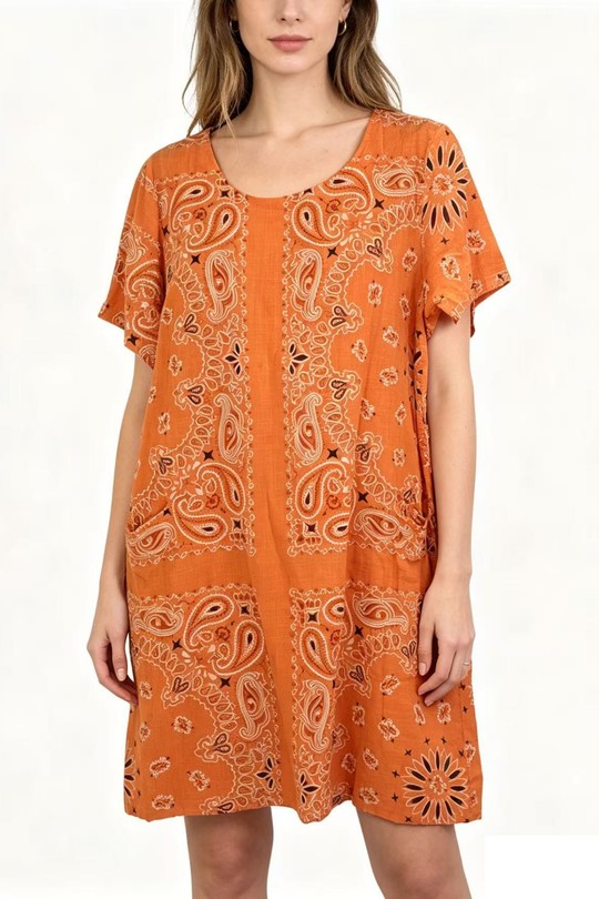 Vestidos cortos Mujer Beige CORALINE 9847-5 Efashion Paris