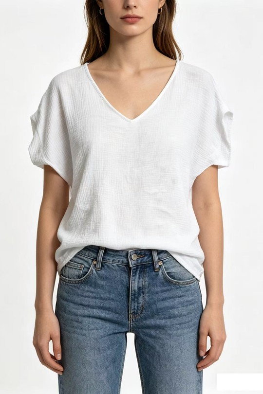 Blouses Femme Beige CORALINE 24075-1 Efashion Paris