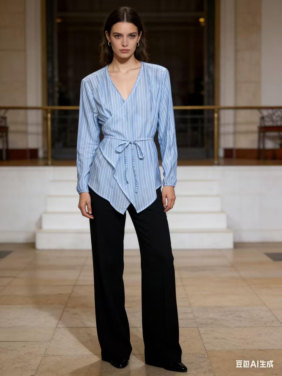 Tops Femme Bleu CORALINE 26310 #c Efashion Paris