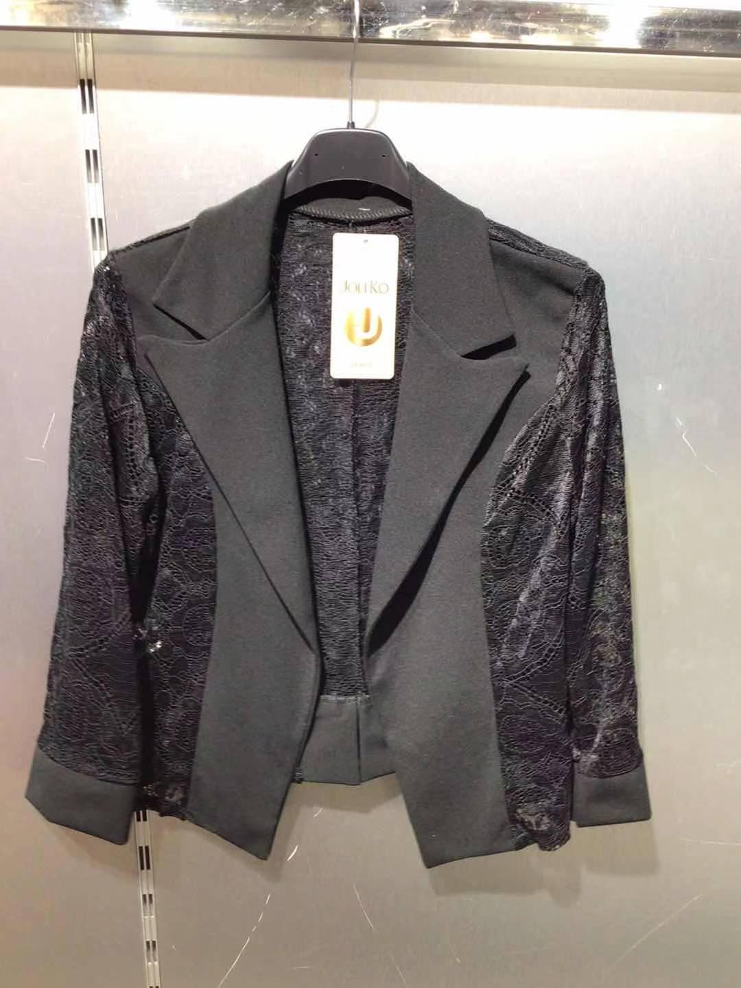 Vestes  Femme Noir JOLIKO 9386 #c Efashion Paris