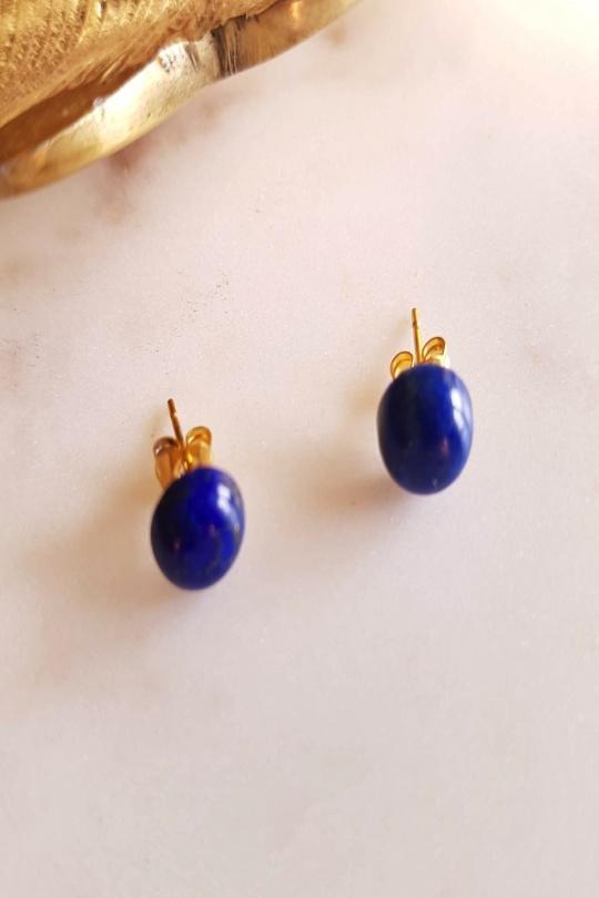 Earrings Accessories Blue GINANDGER BIJOUX BOPUCEPIERRE Efashion Paris