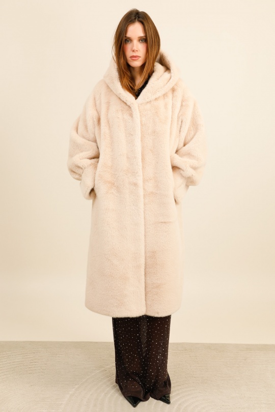 Manteaux Femme Beige Cherrykoko  3530 Efashion Paris