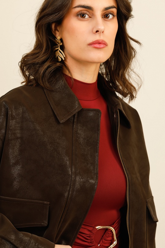 Vestes  Femme Café Cherrykoko  9687 Efashion Paris