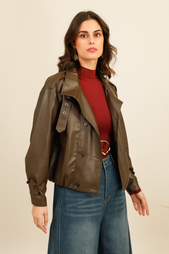 Vestes  Femme Café Cherrykoko  9828 Efashion Paris