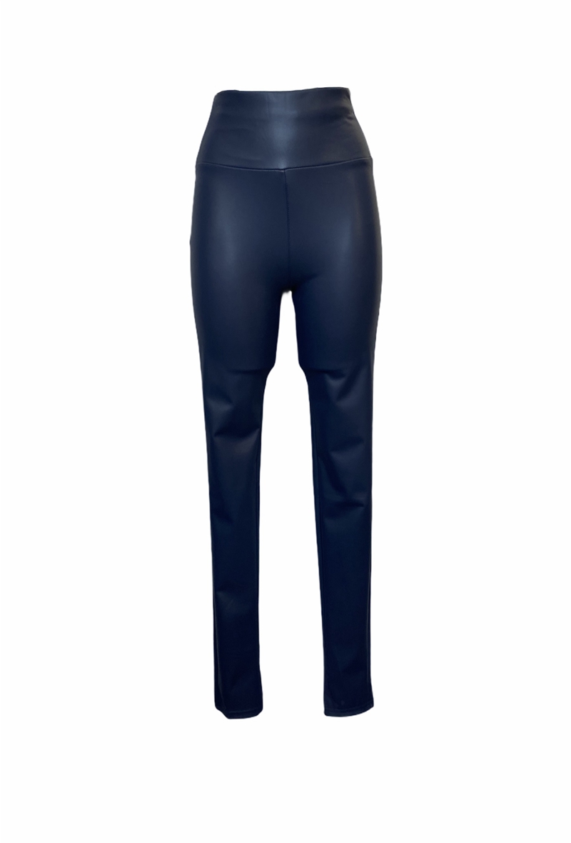 Leggings Women Navy blue Cherrykoko  2893 #c Efashion Paris