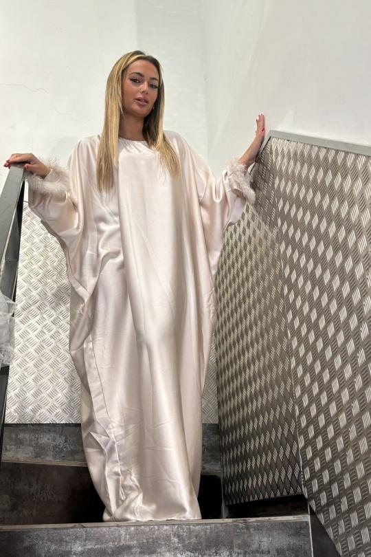 Abaya Femme Noir AHJ FASHION HJA-24312 Efashion Paris