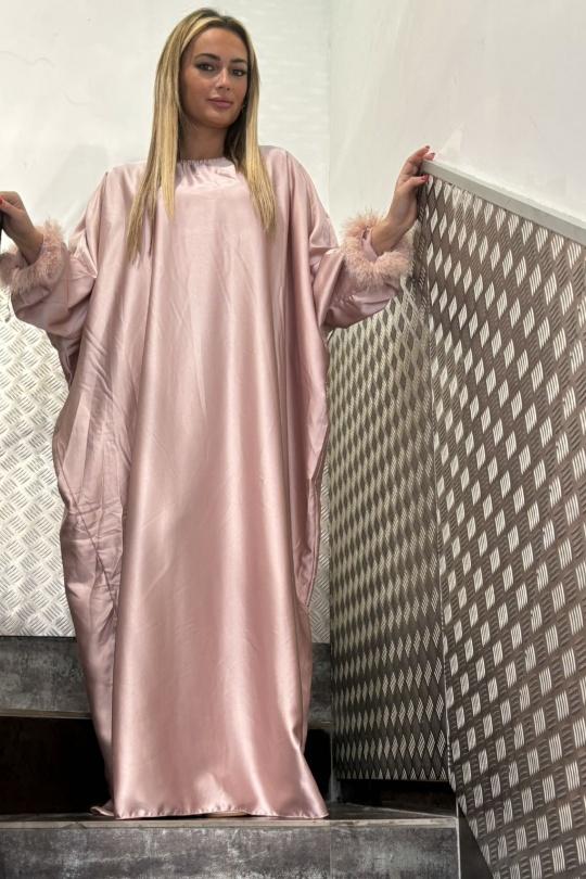 Abaya Femme Noir AHJ FASHION HJA-24312 Efashion Paris