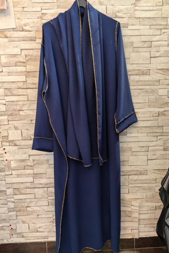 Abaya Femme Rouge AHJ FASHION HJA-242902 Efashion Paris