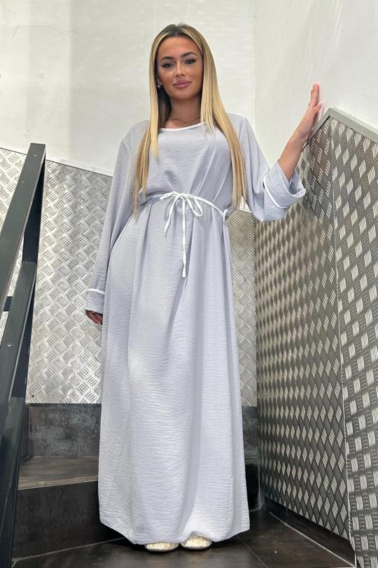 Abaya Femme Vert bouteille AHJ FASHION HJA-50629 Efashion Paris