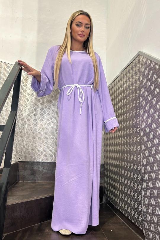 Abaya Femme Vert bouteille AHJ FASHION HJA-50629 Efashion Paris