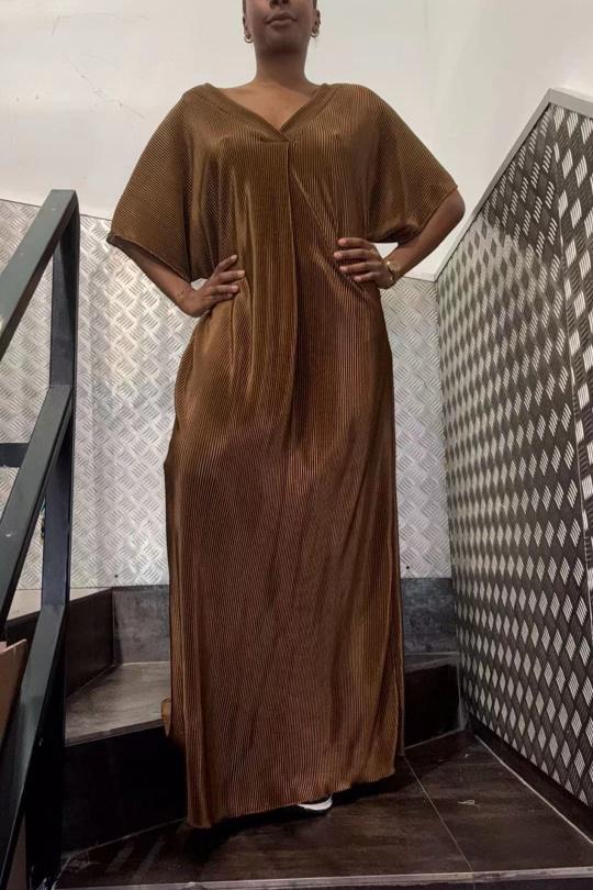 Abaya Femme Mauve AHJ FASHION HJA-245002 Efashion Paris