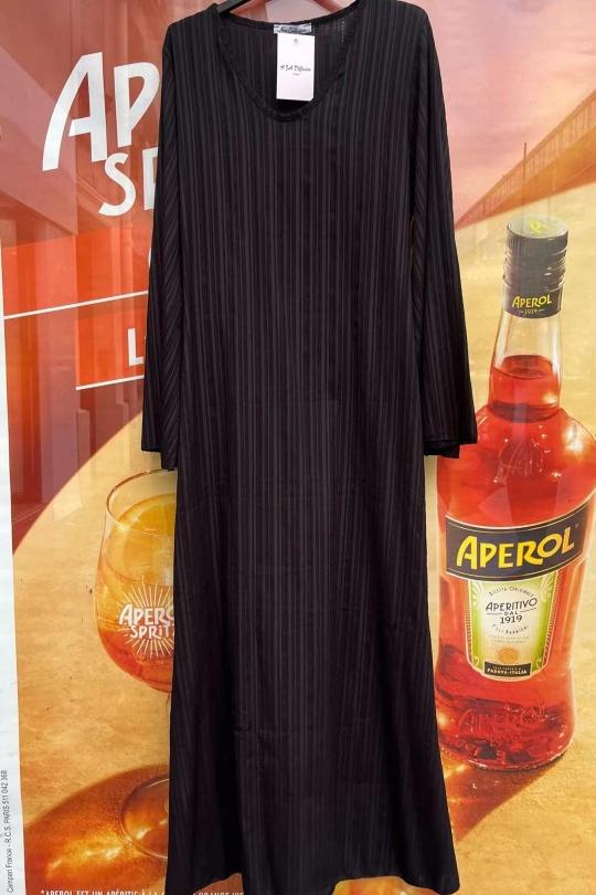 Abaya Femme Mauve AHJ FASHION HJA-245006 Efashion Paris