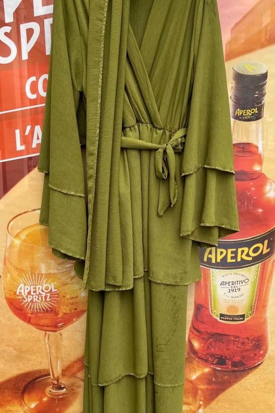 Abaya Femme Mauve AHJ FASHION HJA-245009 Efashion Paris