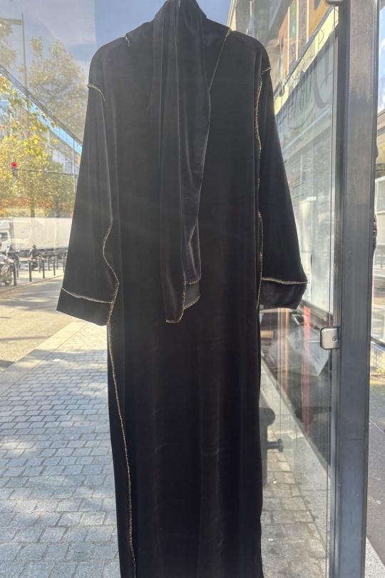 Abaya Femme Camel AHJ FASHION HJA-2451026 Efashion Paris