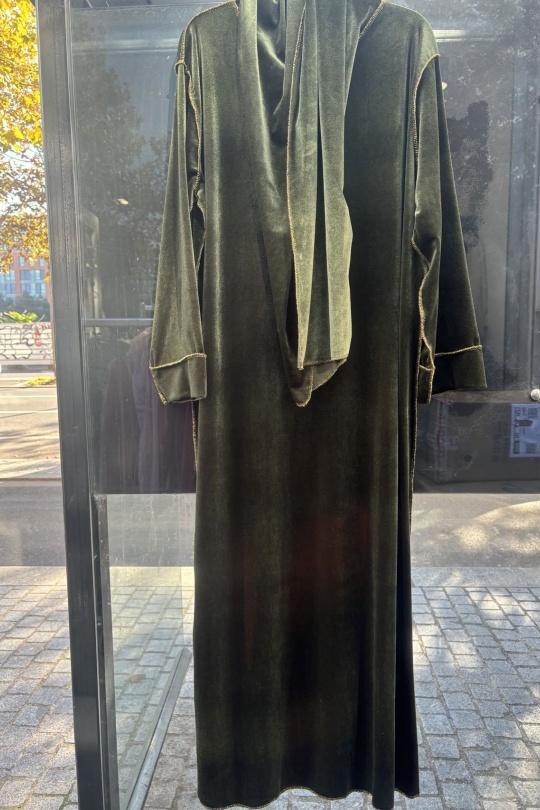 Abaya Femme Camel AHJ FASHION HJA-2451026 Efashion Paris