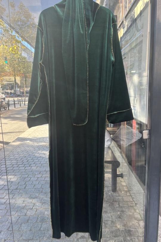Abaya Femme Camel AHJ FASHION HJA-2451026 Efashion Paris
