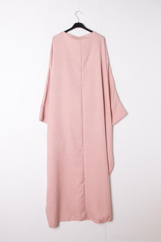 Abaya Femme Brun AHJ FASHION HJA-352200 Efashion Paris