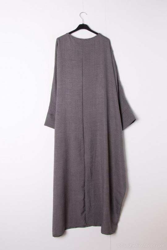 Abaya Femme Brun AHJ FASHION HJA-352200 Efashion Paris