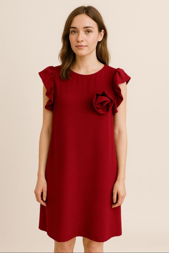 Vestidos cortos Mujer Red HJA DIFFUSION HJA1128 Efashion Paris