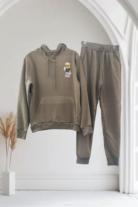 Conjuntos Mujer Khaki HJA DIFFUSION HJA-250776 Efashion Paris
