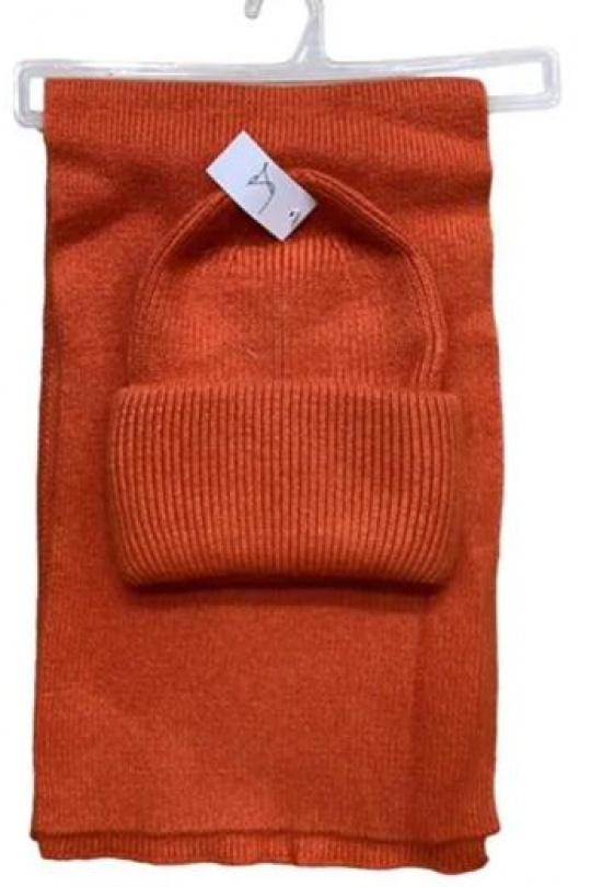 Sets Accessories Beige AHJ FASHION ENSEMBLE ECHARPE + BONNET Efashion Paris