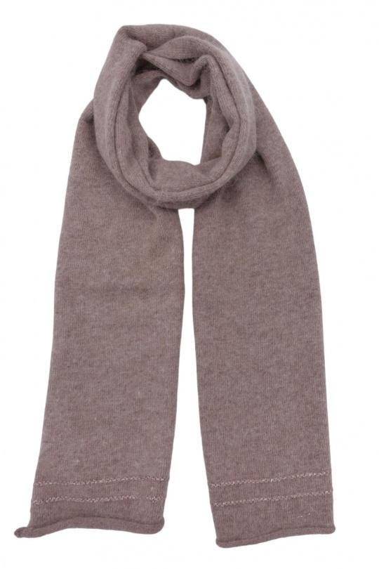 Écharpes Accessoires Taupe AHJ FASHION ECHARPE CACHEMIRE 12A03 Efashion Paris