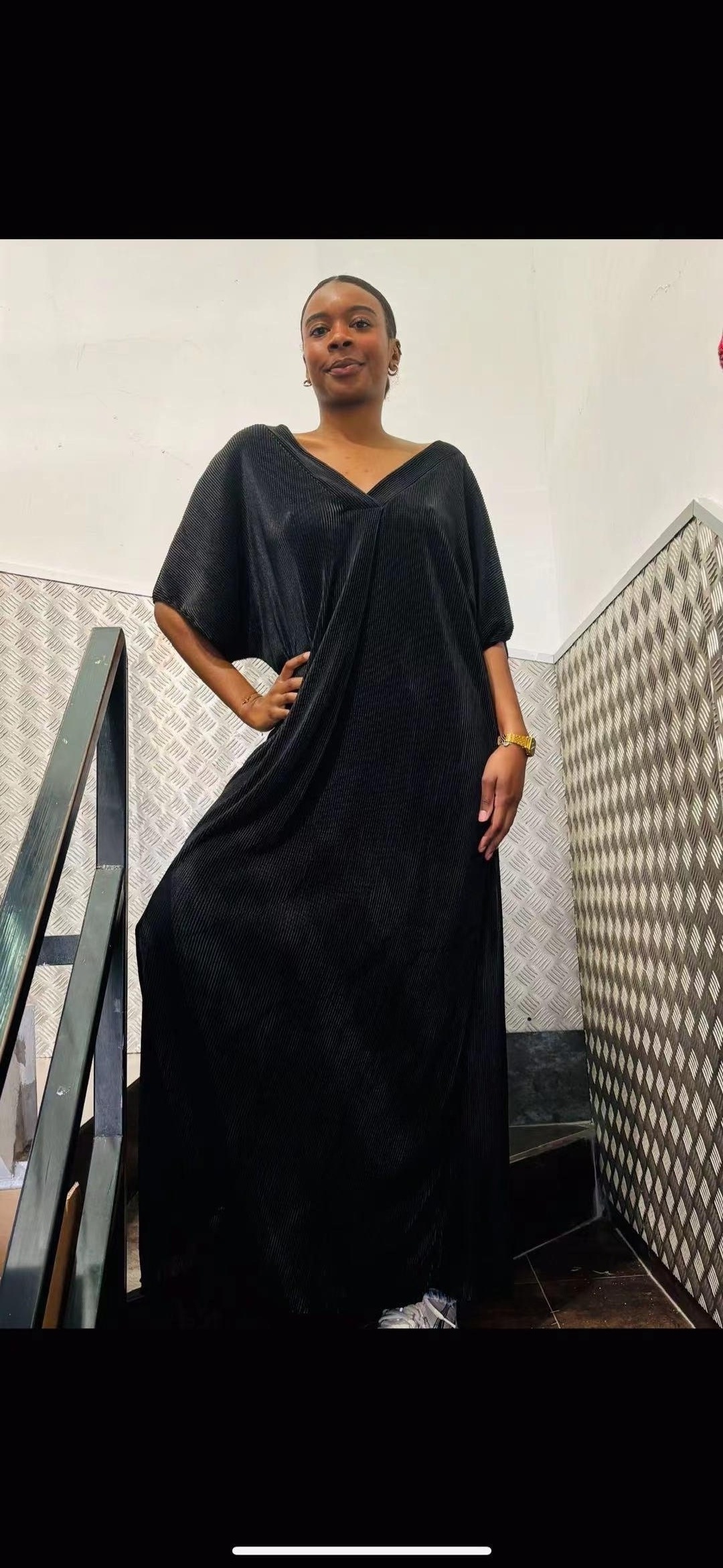 Abaya Femme Mauve AHJ FASHION HJA-245002 #c Efashion Paris