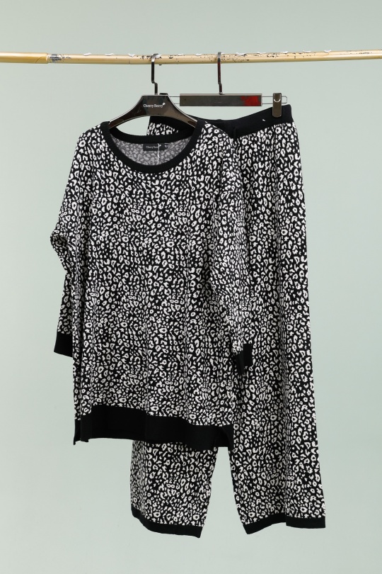 Ensembles Femme Couleurs mélangées Cherry berry P11762 Efashion Paris