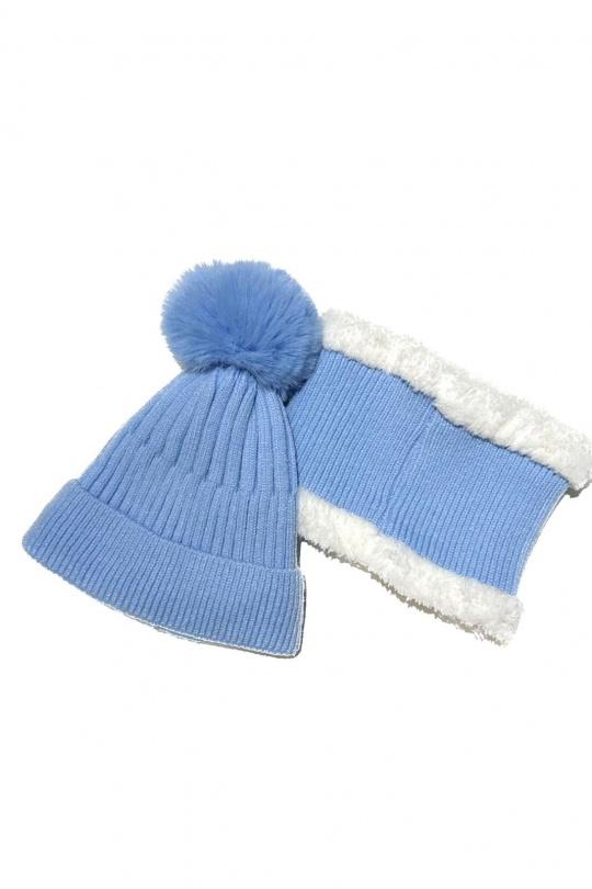 Beanies Kid & Babies Blue CICI MOD TM-12 Efashion Paris